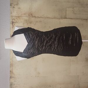 Nicole by Nicole Miller Gold Label Stretch Bodycon Evening Dress Sz 2